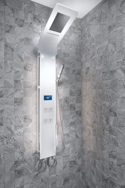 Bathroom with smart tech features
